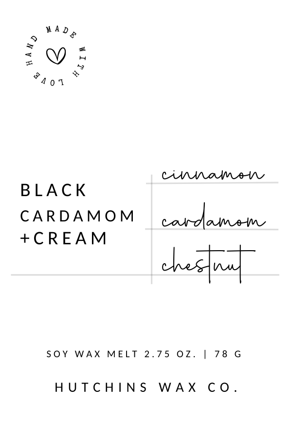 Black Cardamom + Cream