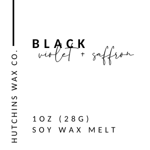 Black Violet + Saffron