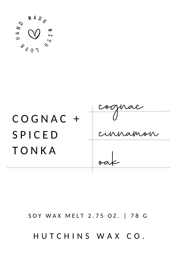 Cognac + Spiced Tonka