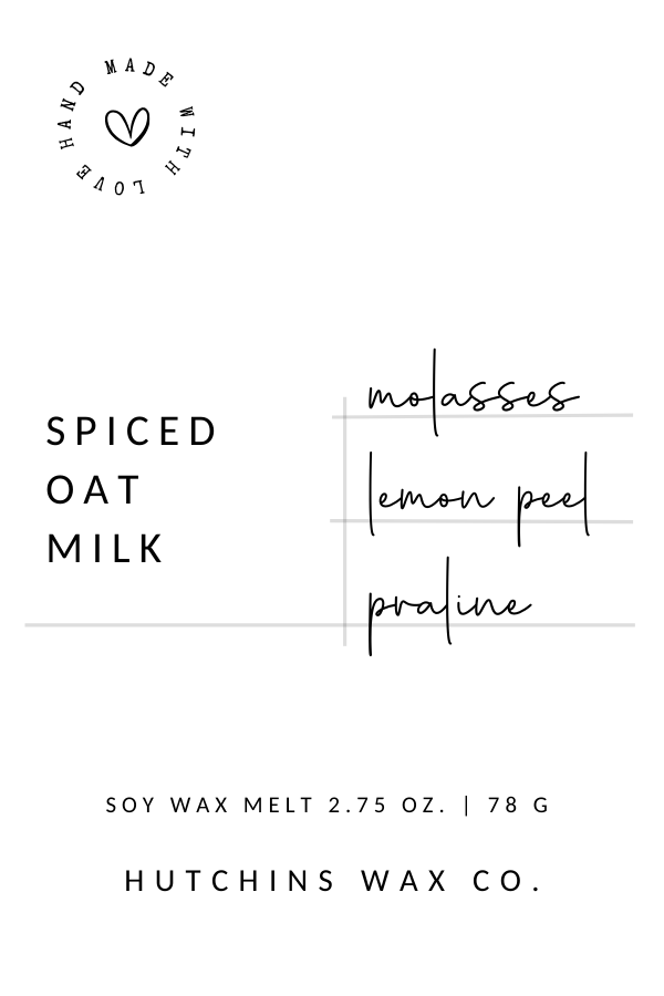 Spiced Oat Milk
