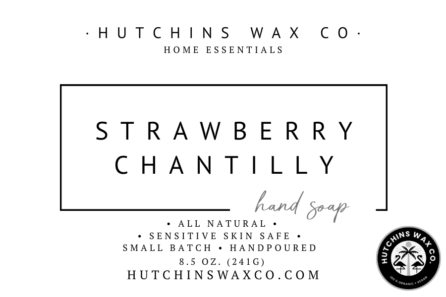 Strawberry Chantilly Liquid Soap