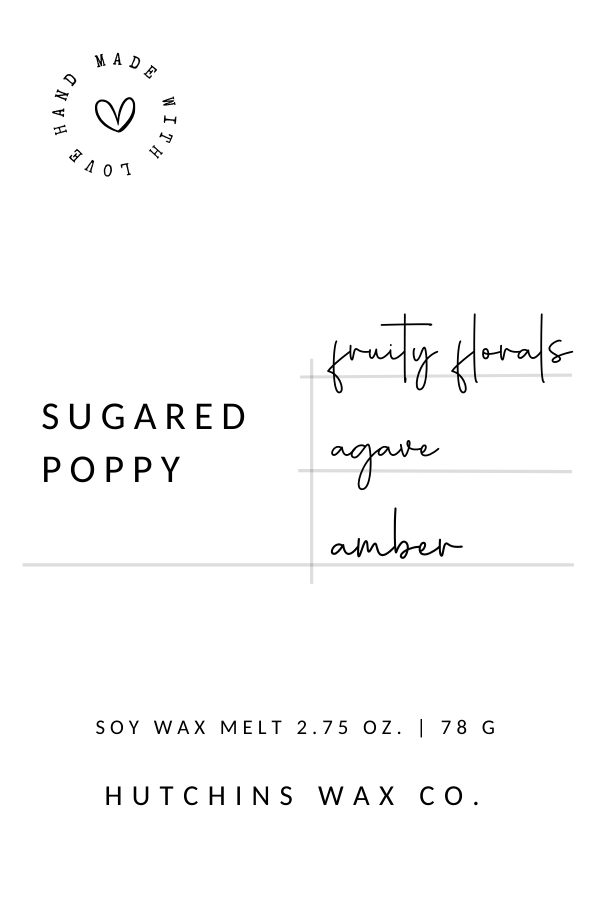 Sugared Poppy