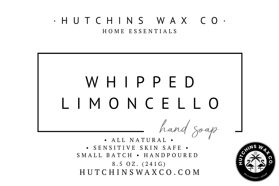 Whipped Limoncello Liquid Soap